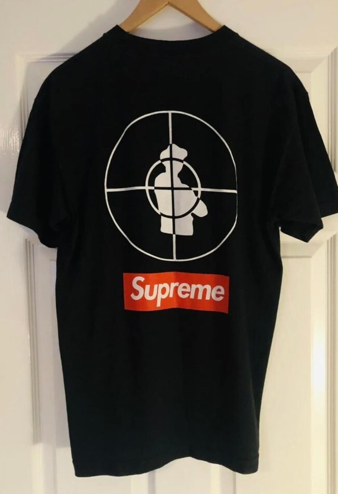 SS06 Supreme x Public Enemy Tee Black Size M
