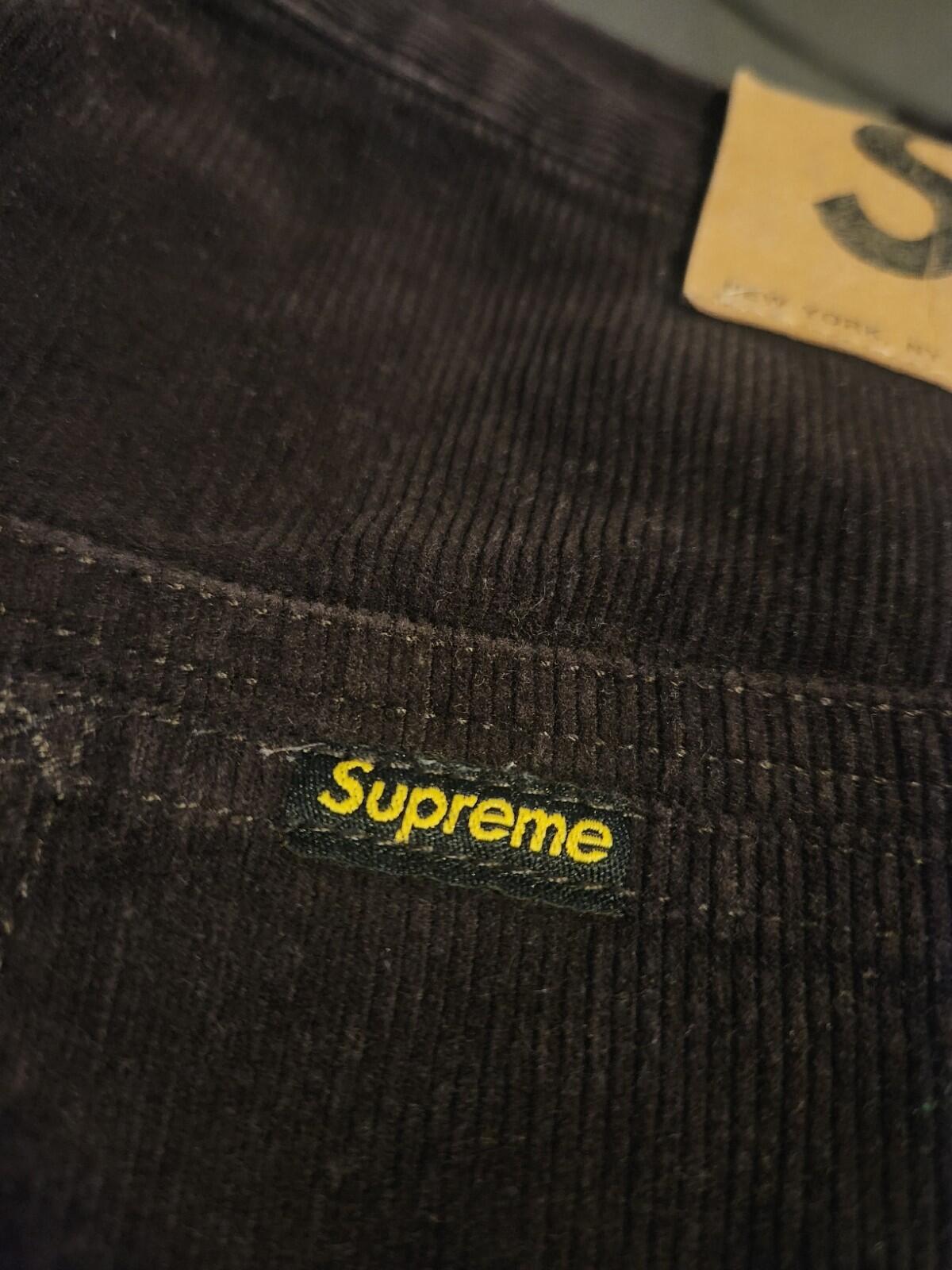 FW11 Supreme 5 Pocket Corduroy Pant Brown Size 30 W30 L30