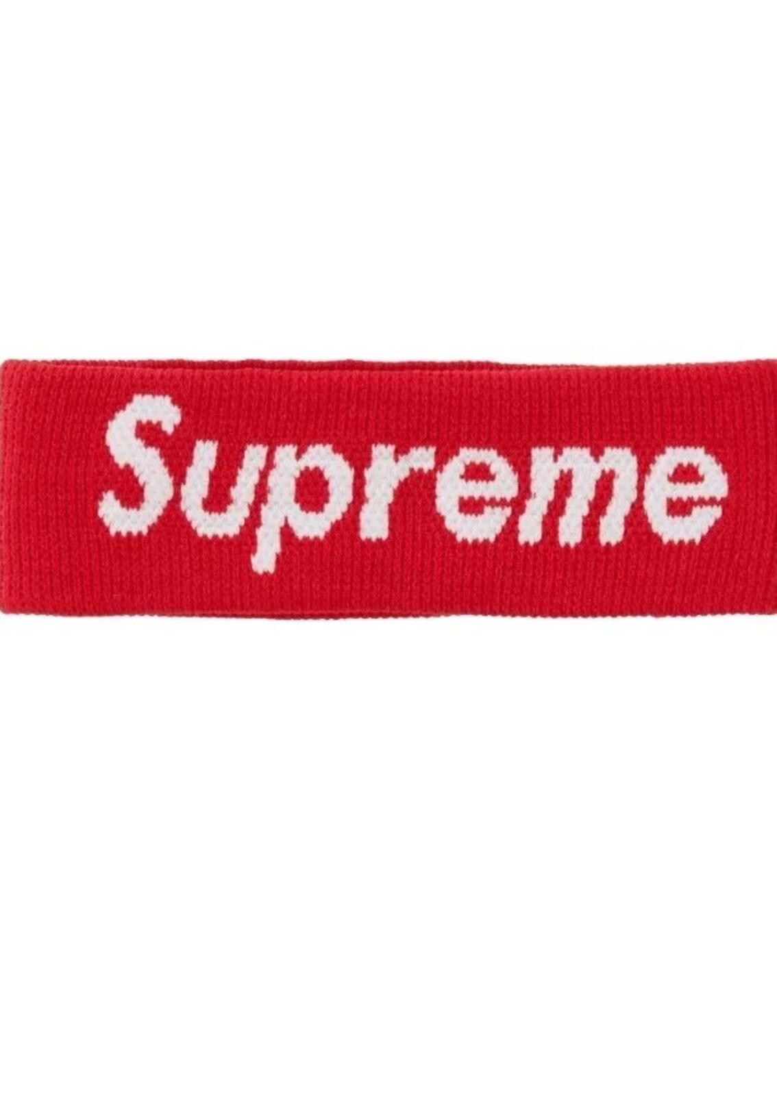 SS19 Supreme x Nike x NBA Cinta para la cabeza Elite roja Nueva y sin abrir Dri-FIT