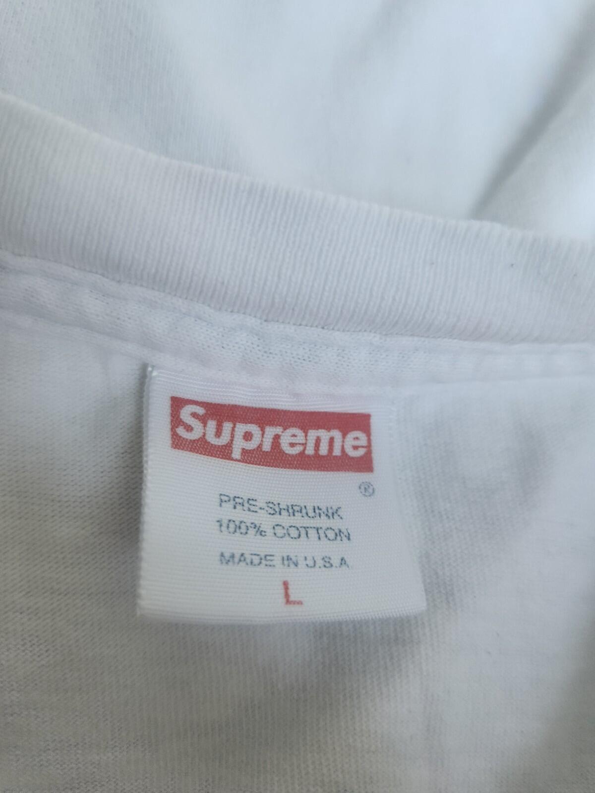 FW04 Supreme Kick Bomb Tee White Size L