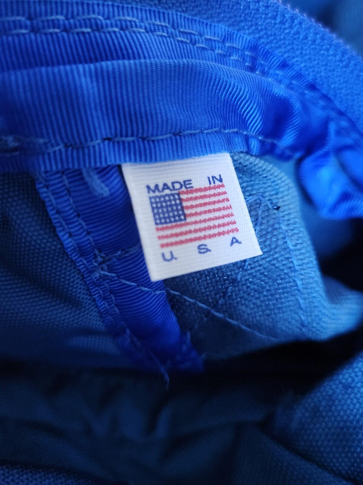 FW04 Supreme 40 Thieves XD Duffle Bag Blue Duffel Vintage 2004 Made In U.S.A