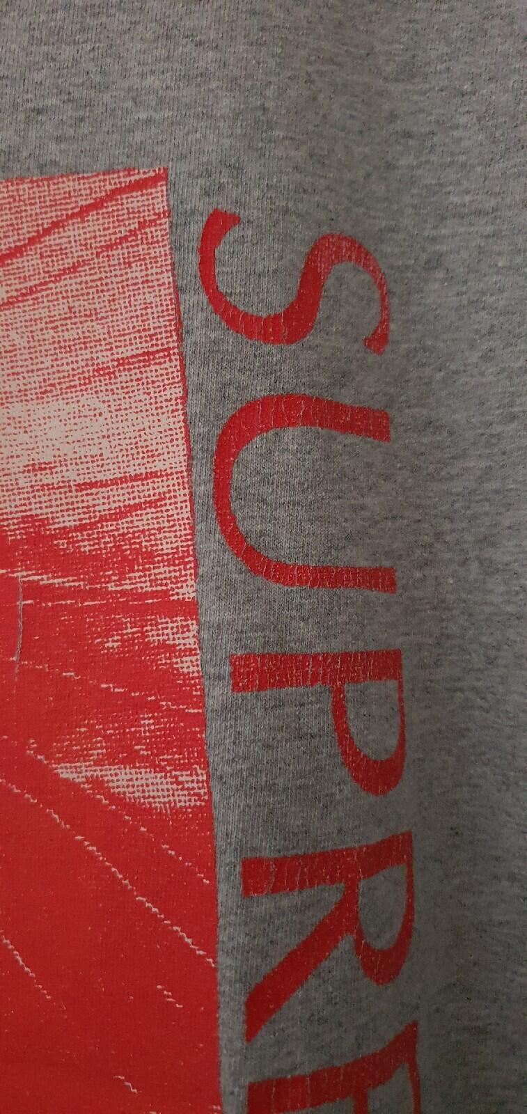 SS18 Supreme Mona Lisa tee Size M Medium Heather Grey T-shirt