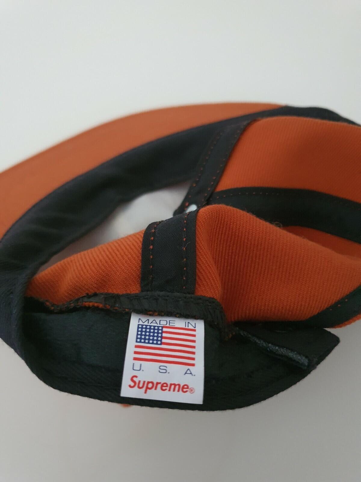 SS16 Supreme Gonz Butterfly 6-panel cap orange hat
