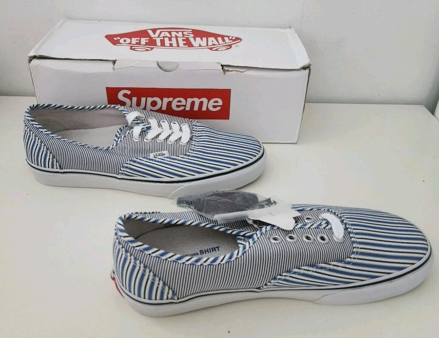 SS12 Supreme x Vans Comme Des Garcons Authentic Pro US 9.5 UK 8.5 EU 42.5 CDG