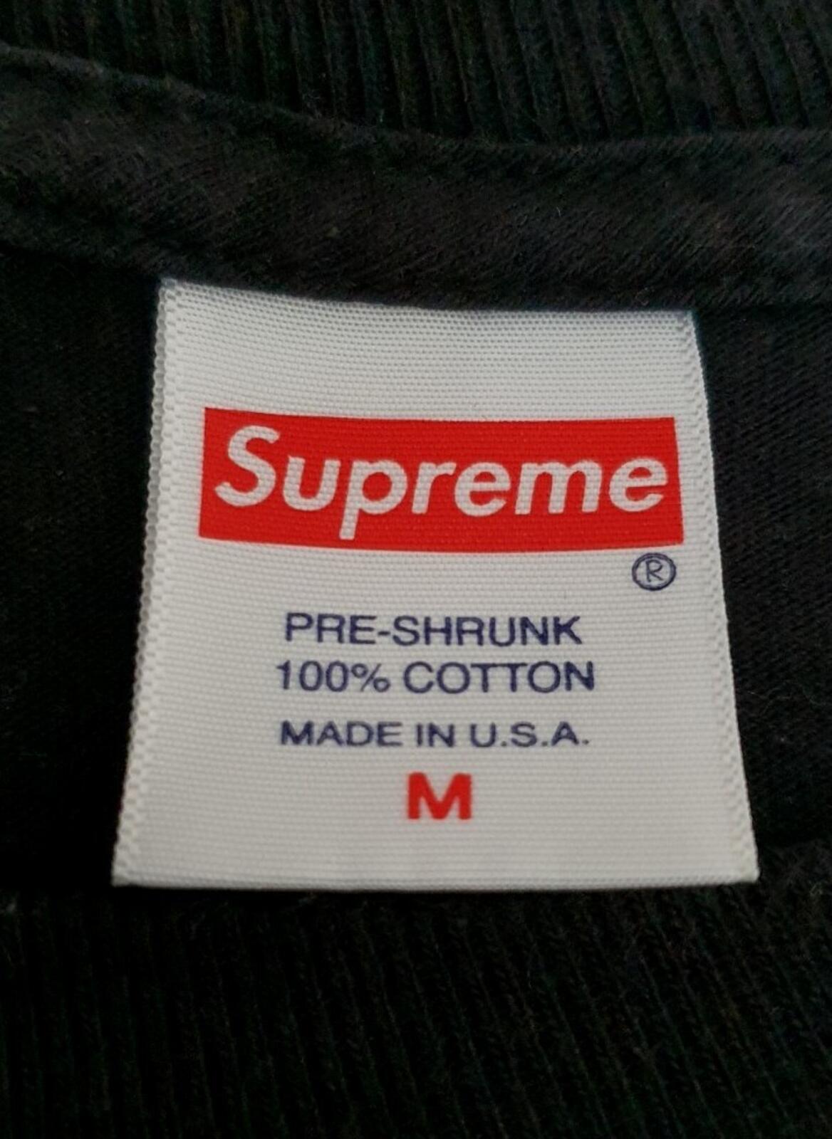 SS20 Supreme Pitbull tee black t-shirt size M medium dog