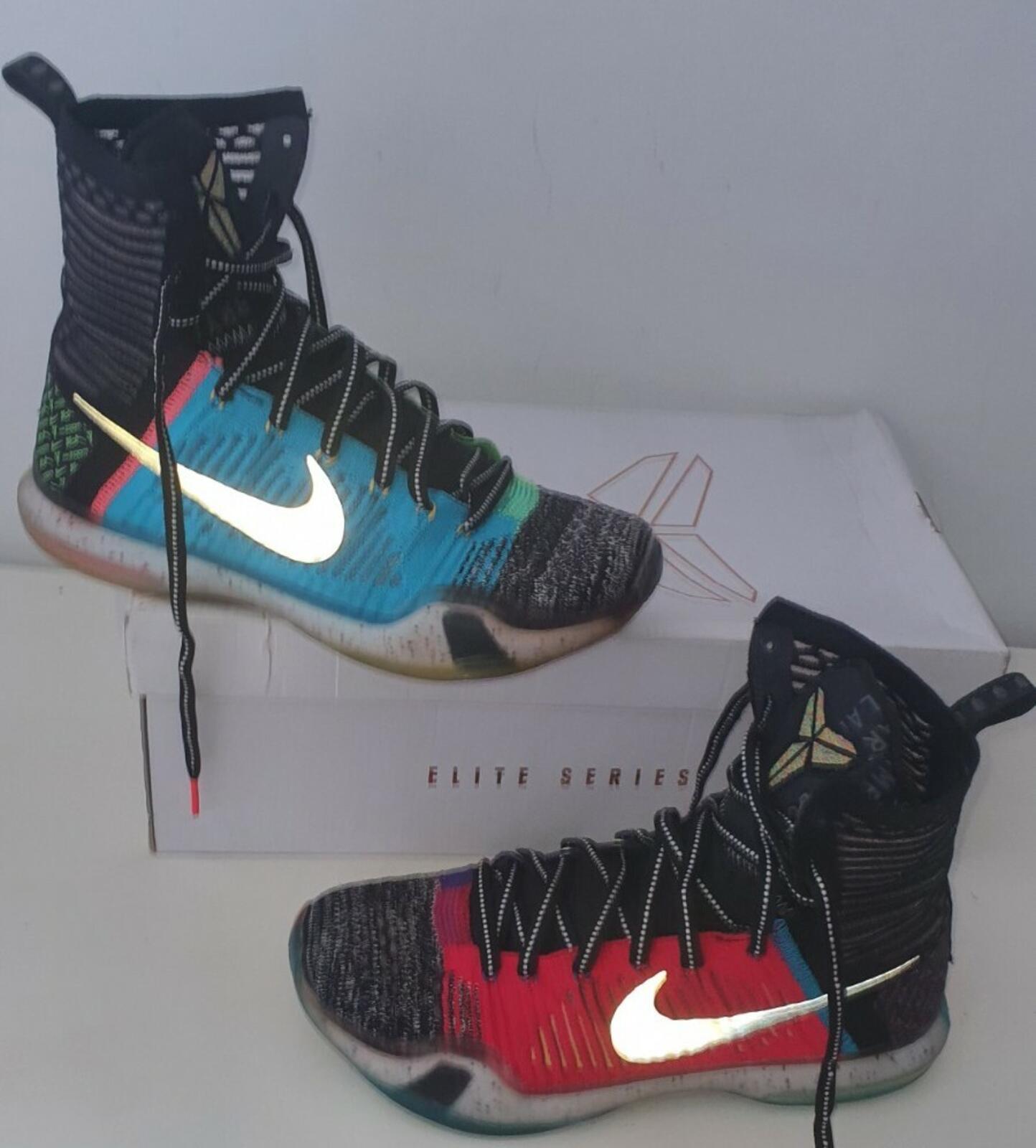 2015 NIKE KOBE X Elite SE What The Kobe Basketballschuhe US 9.5 UK 8.5 EUR 43