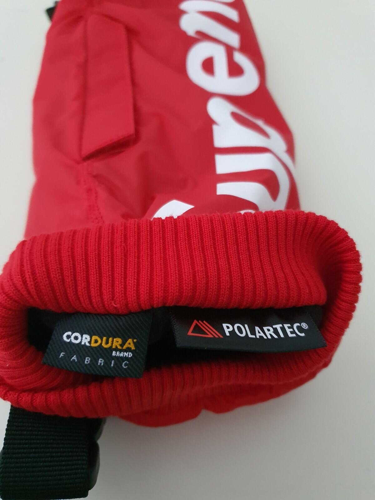 FW18 Supreme Handwarmer Hand Warmer red Cordura fabric Polartec Accessory