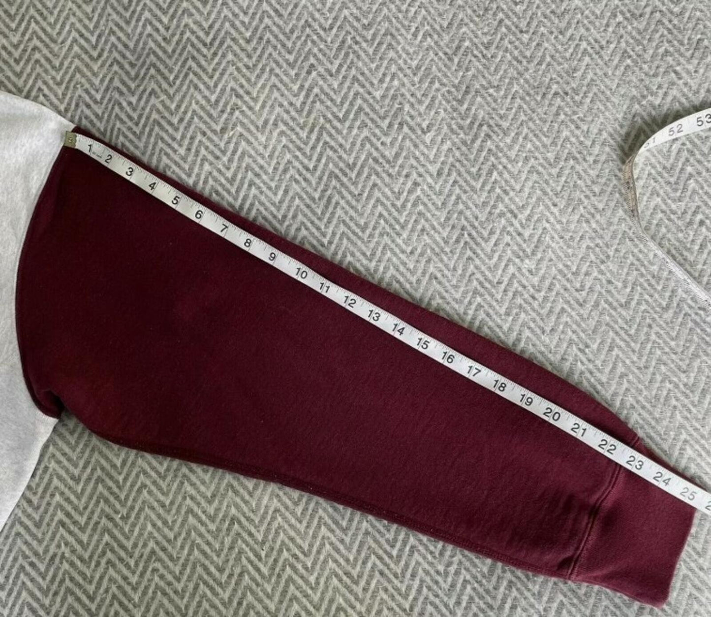 FW16 Supreme Color Blocked Arc Logo Kapuzenpullover Grau Größe XL