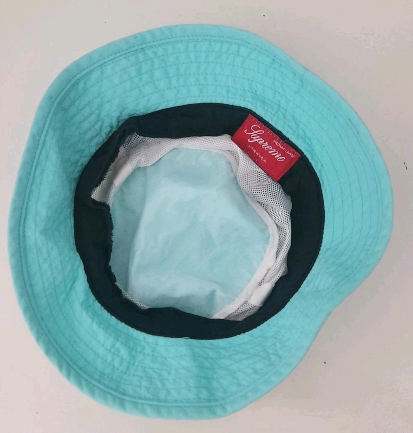 SS15 Supreme Vented Mesh Crusher Türkis Größe M/L