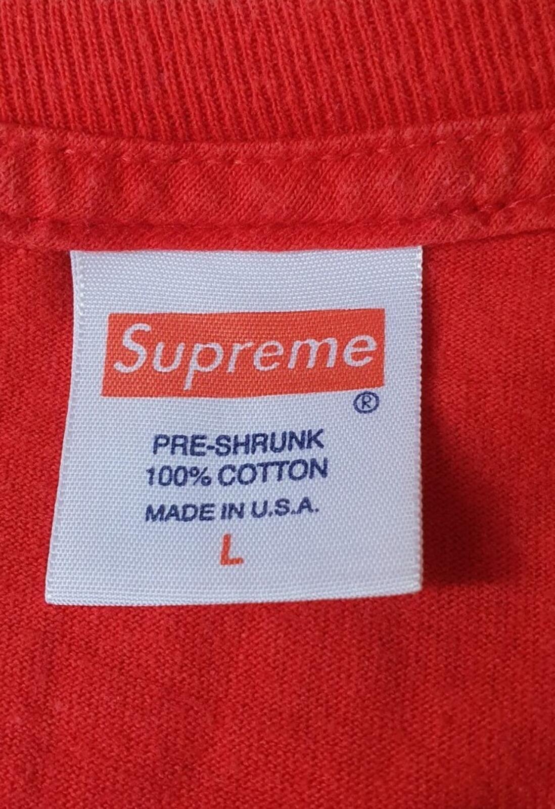 FW12 Supreme Little Red Riding Hood red Tee size T-shirt