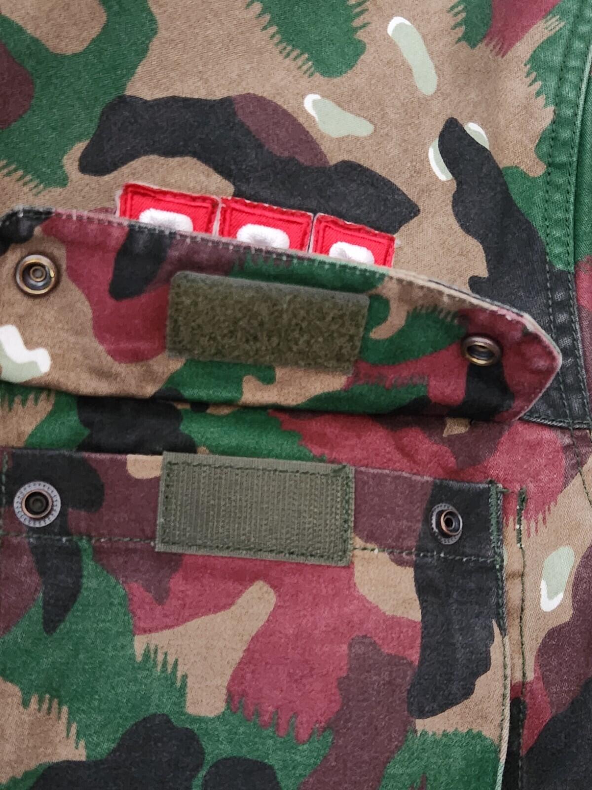 SS17 Supreme Field Parka Größe M Medium Jacke Mantel Swiss Camo Camouflage 666