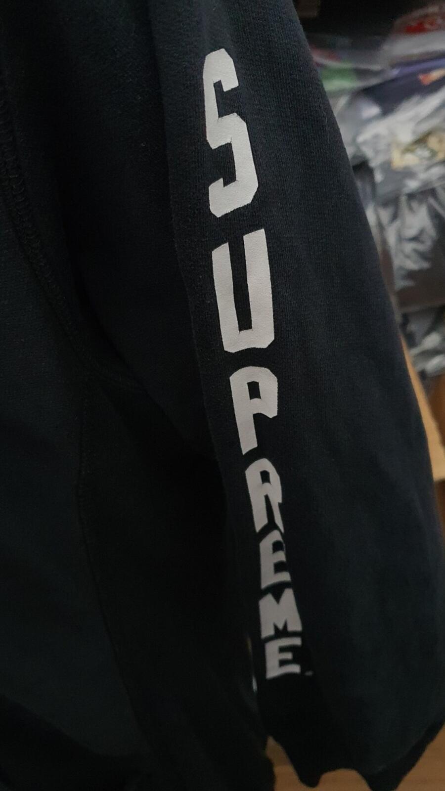 SS11 Supreme x Thrasher Hooded Sweatshirt Black Size M