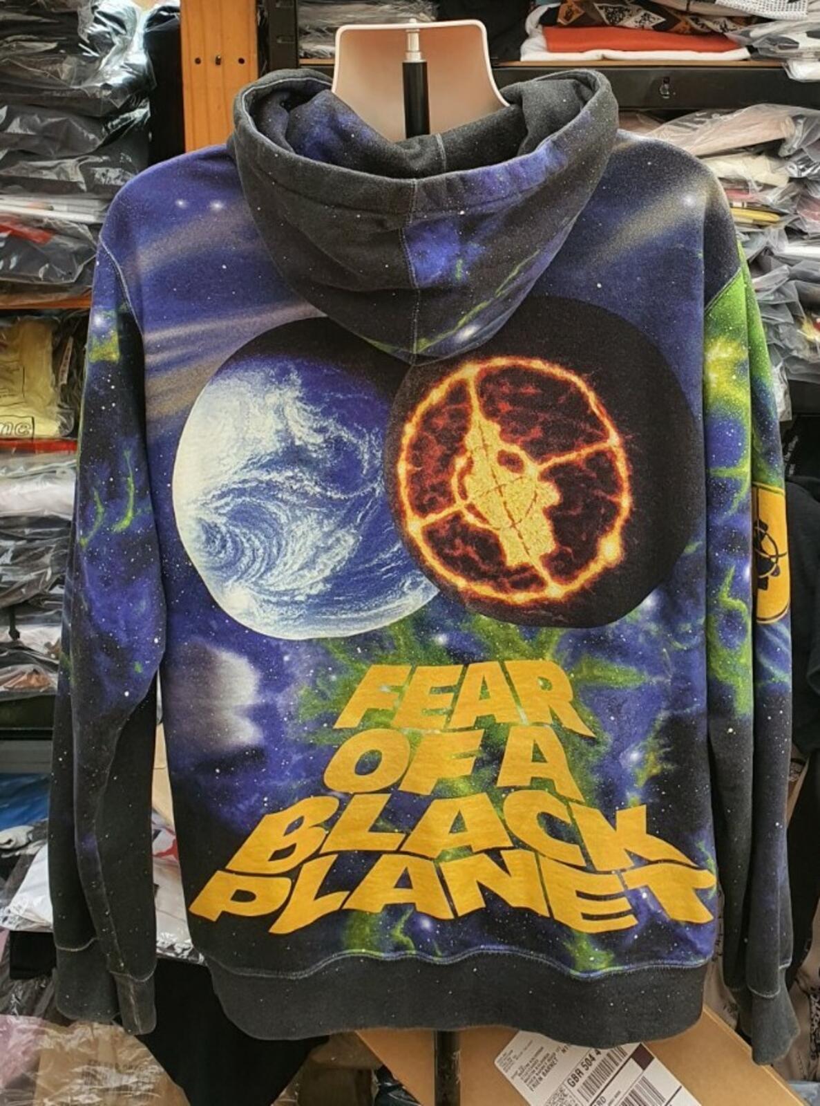 Supreme Undercover Public Enemy Fear of Black Planet Kapuzenpullover Größe M