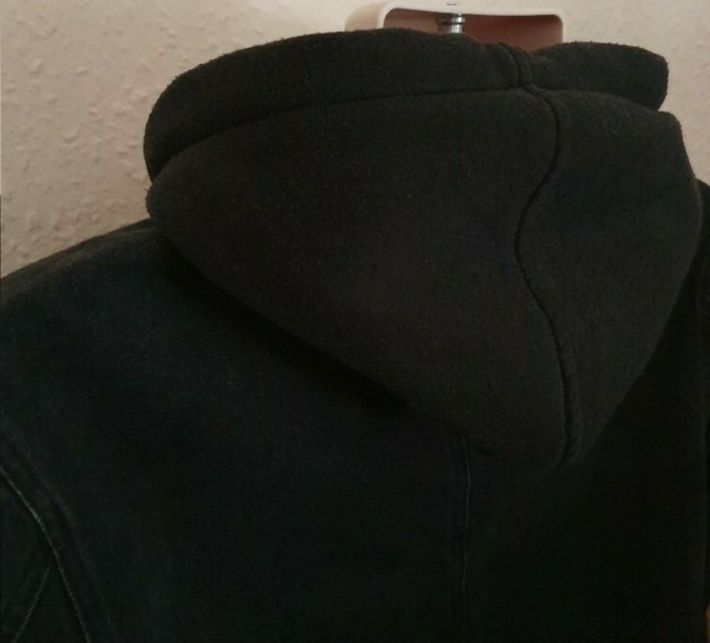 FW17 Supreme Hooded Chore Coat Black Size M