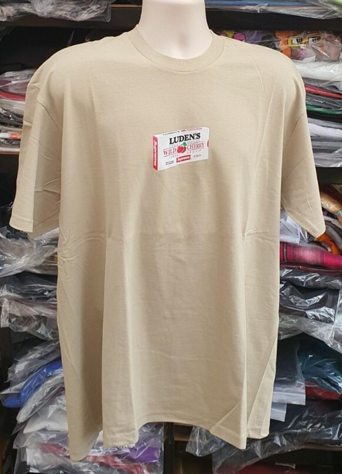 FW18 Supreme Luden's Tee Clay Talla XL