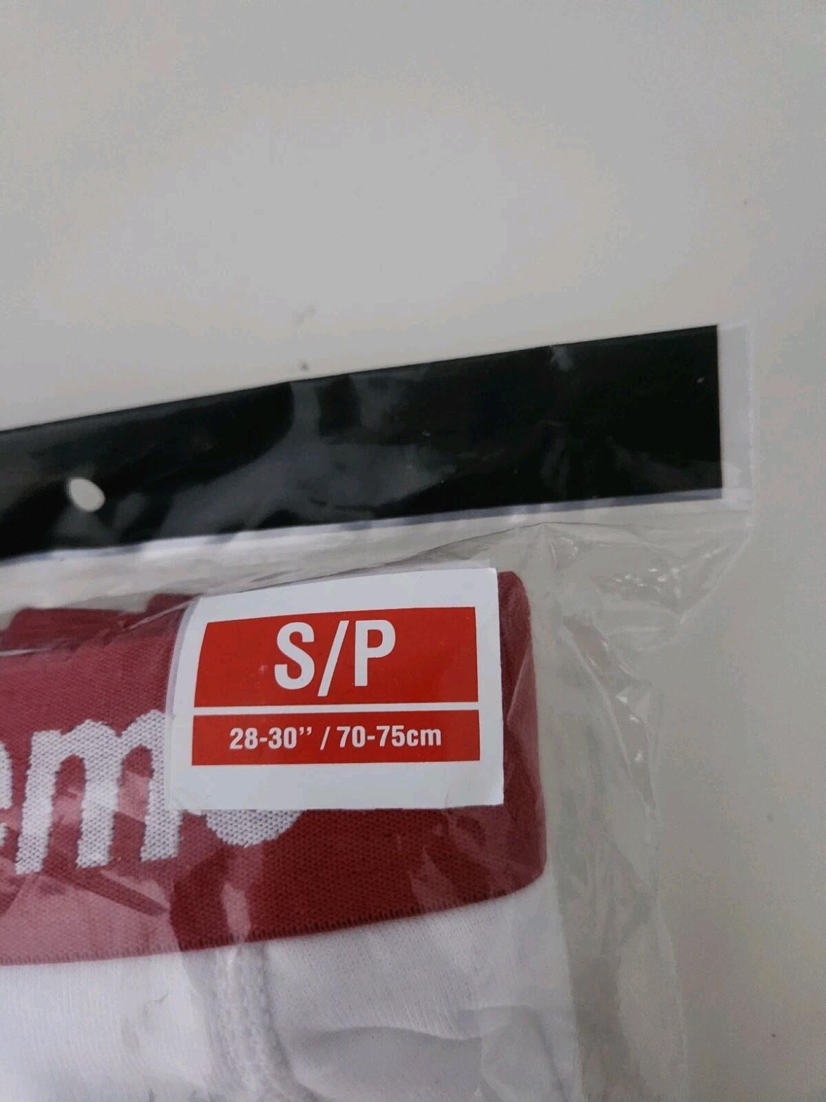 FW24 Supreme Hanes boxer briefs (4 pack) White Underwear Size S Small New Shorts