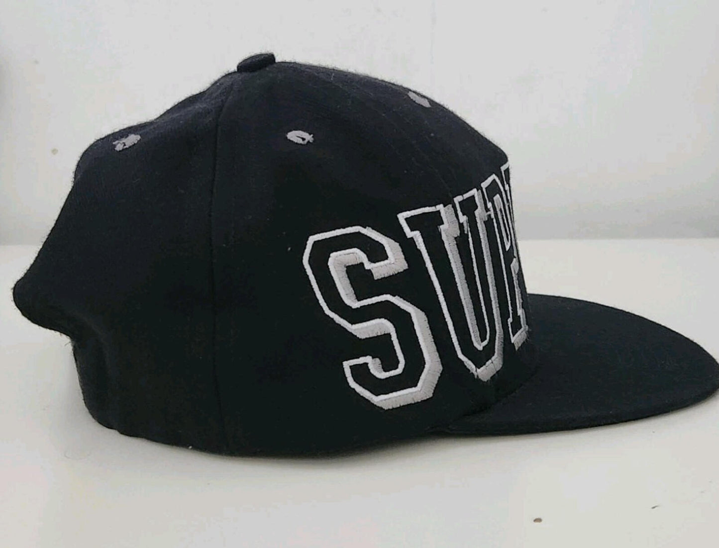 FW13 Supreme Banner 5-Panel Cap Schwarz ASAP ROCKY