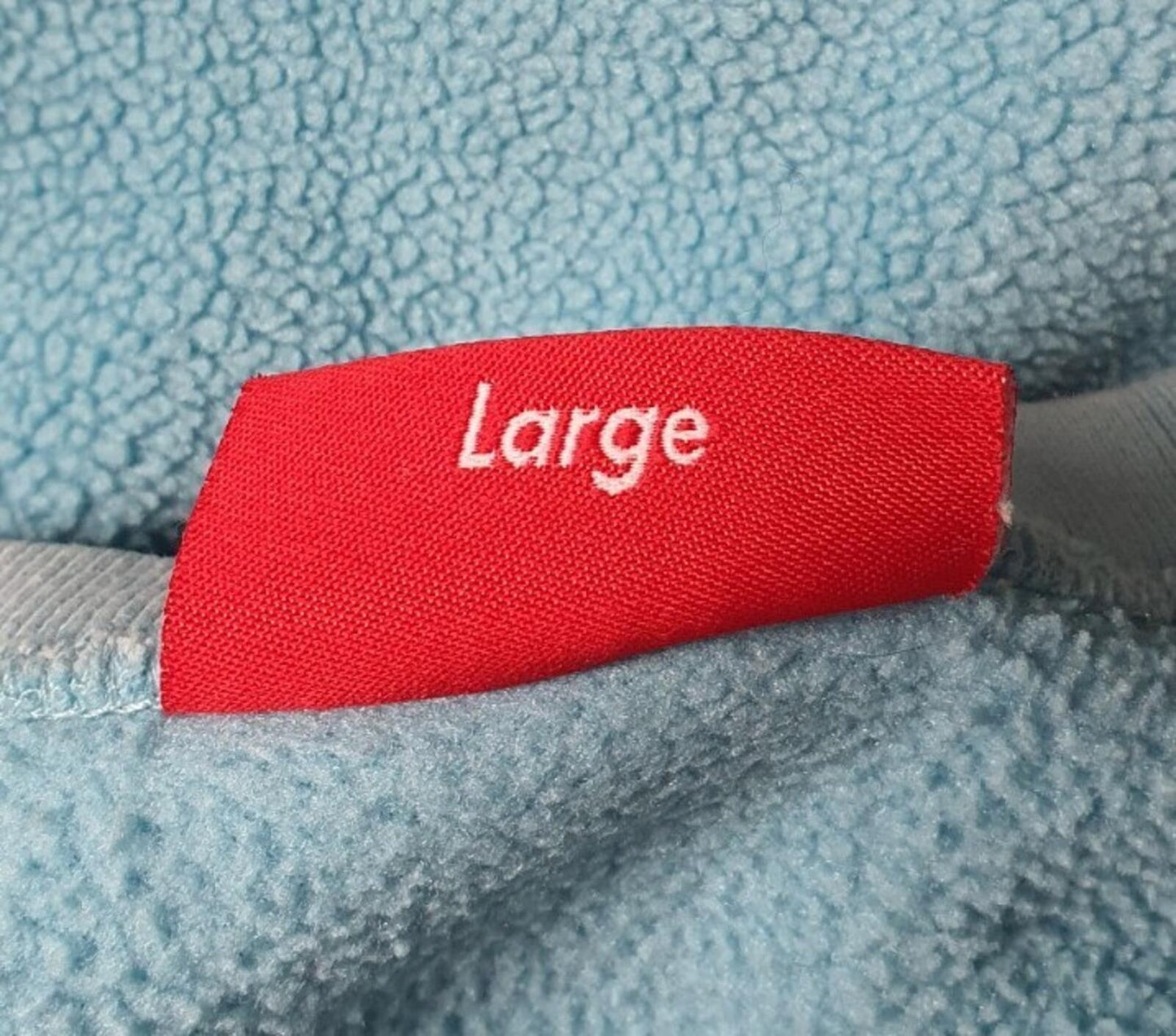 FW18 Supreme Polartec Fleece Crewneck Small Logo size L large teal sweatshirt