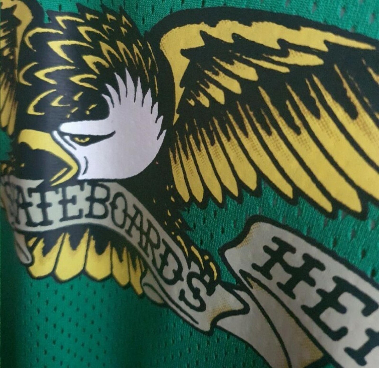 SS14 Supreme x Antihero Football Jersey Green Size M