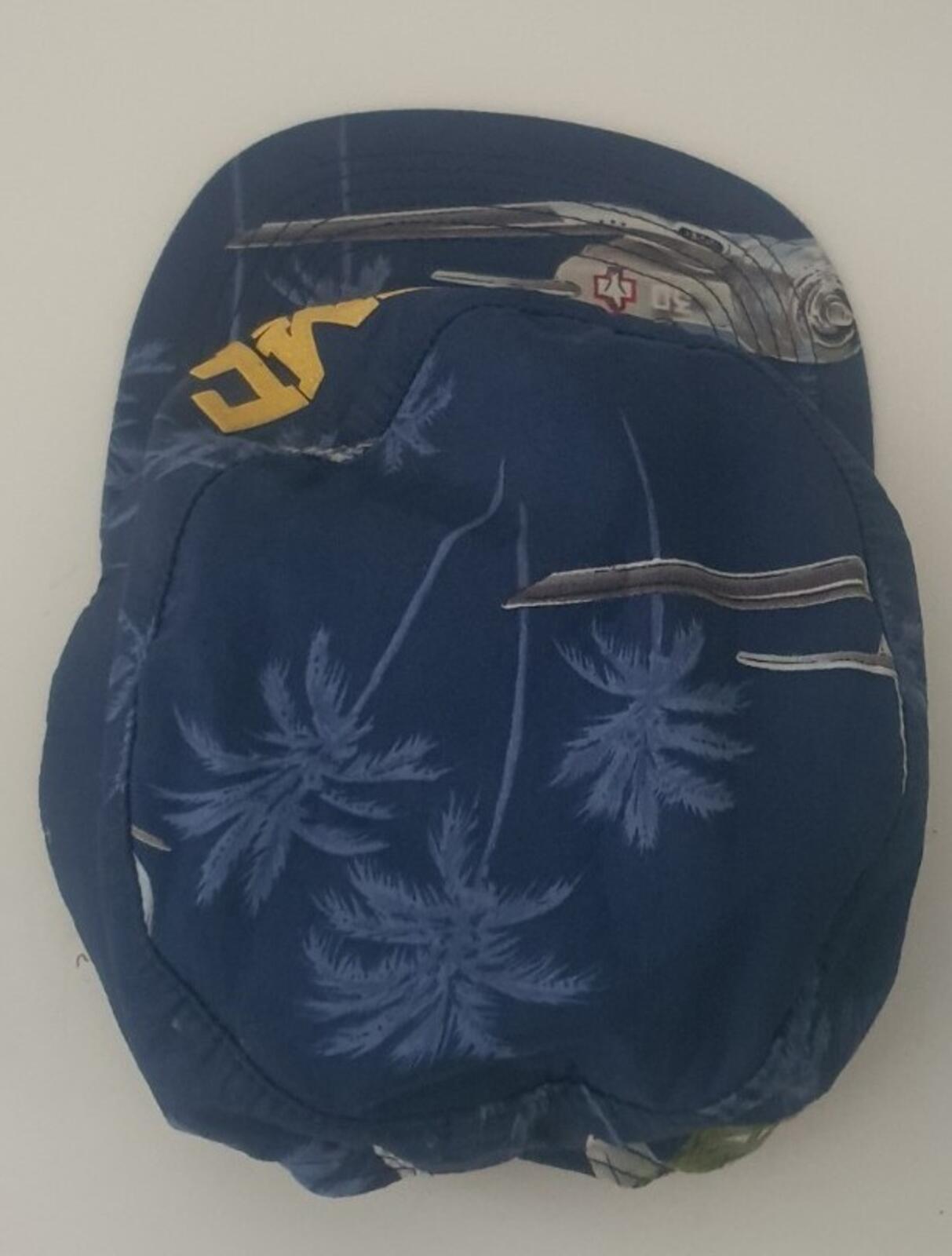 SS13 Supreme Bomber Pillbox hat Blue cap Vintage 2013 Plane Aeroplane Rare