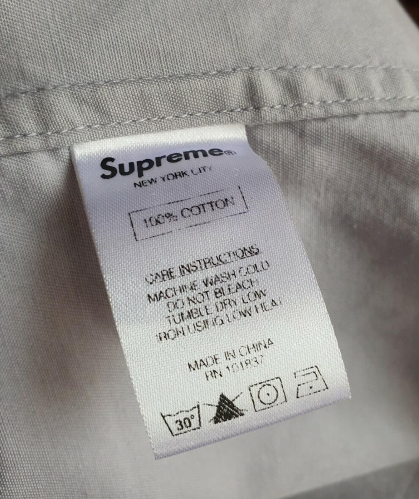 SS14 Supreme Competition shirt Red size M Medium button up