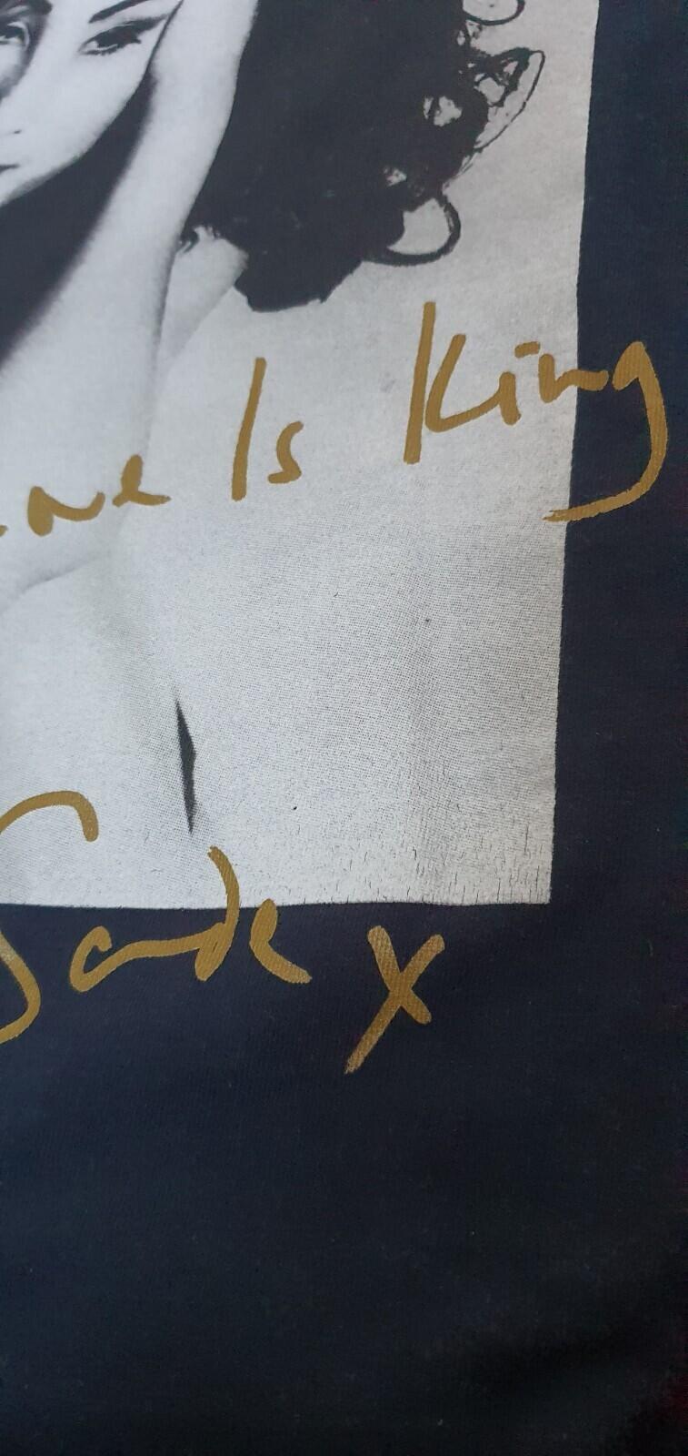 SS17 Supreme Sade Tee size L large T-shirt navy