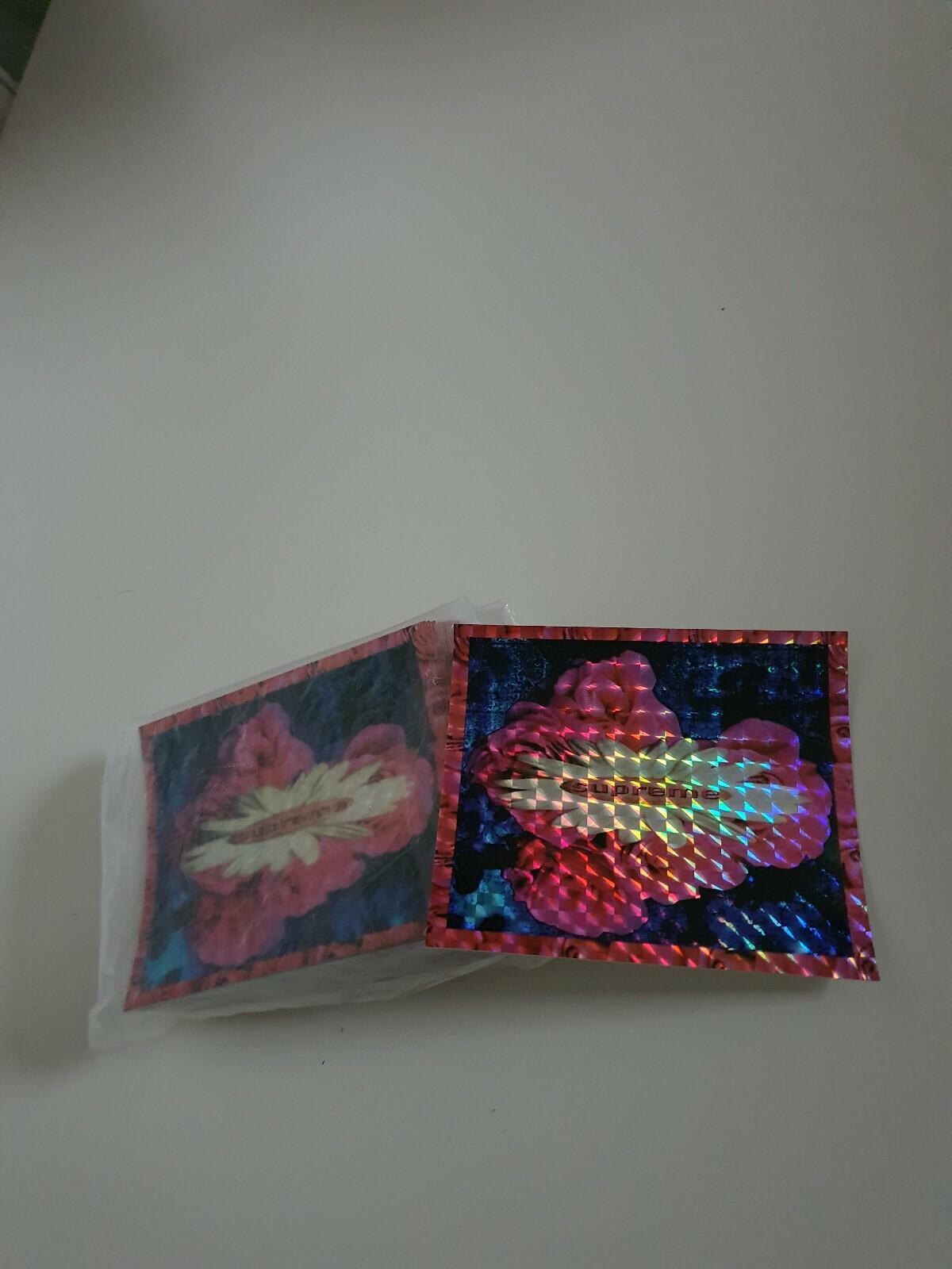 100 FW17 Supreme Bloom Stickers (1x brick)