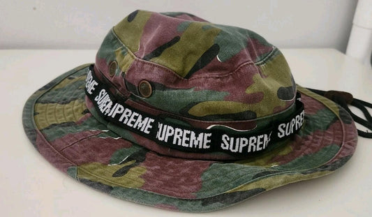 SS18 Supreme Military Boonie Jigsaw Camo Size M/L