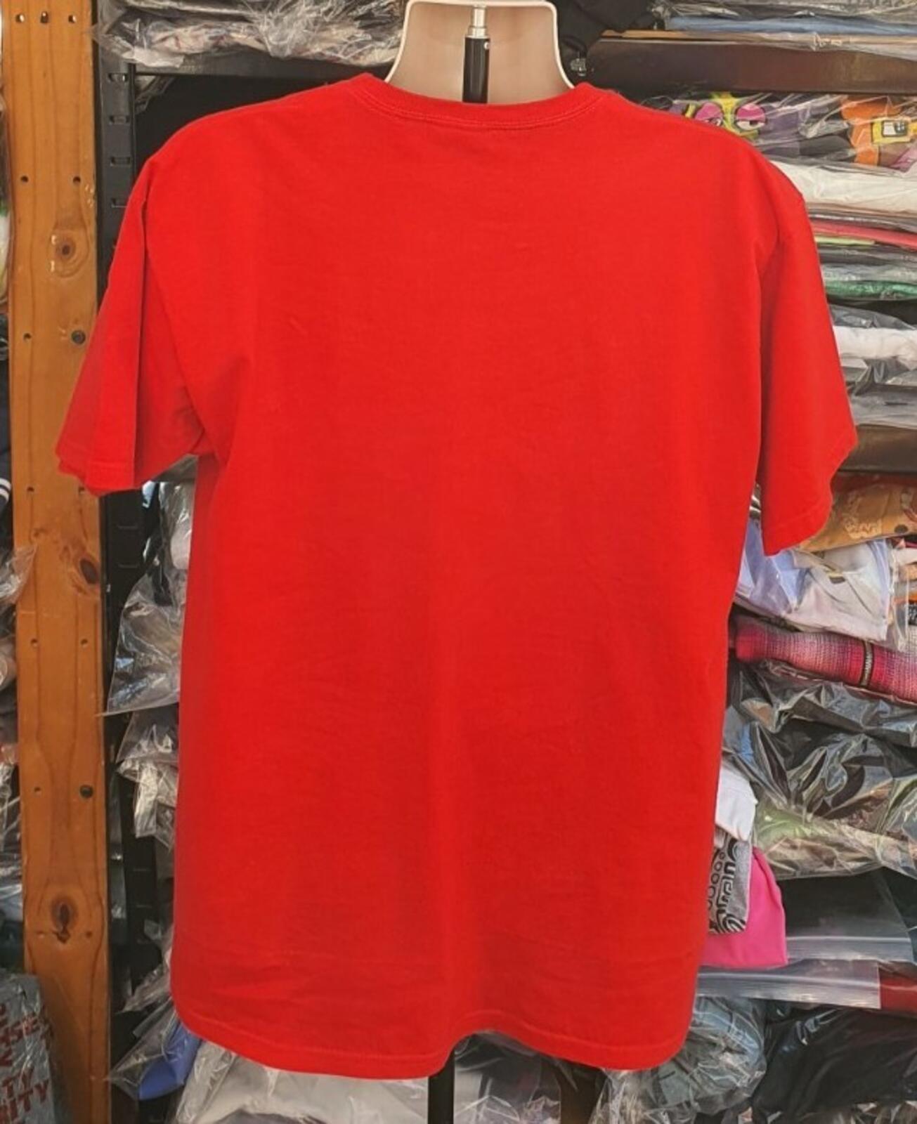FW12 Supreme Three Six Mafia tee 3 6 red photo T-shirt size L large vintage 2012