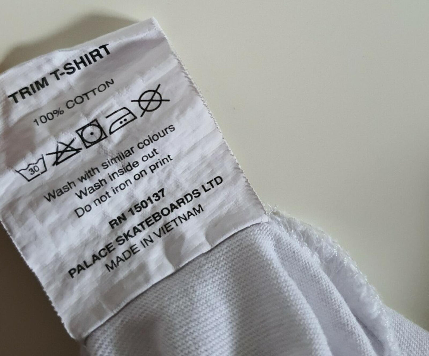 SS18 Palace Skateboards Trim Tee Größe XXL Haarschnitt 2XL T-Shirt Sehr Selten