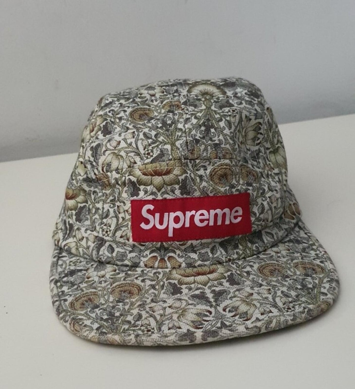 SS12 Supreme Liberty Art Fabrics Floral Camp Cap vintage 2012 hat box logo Rare