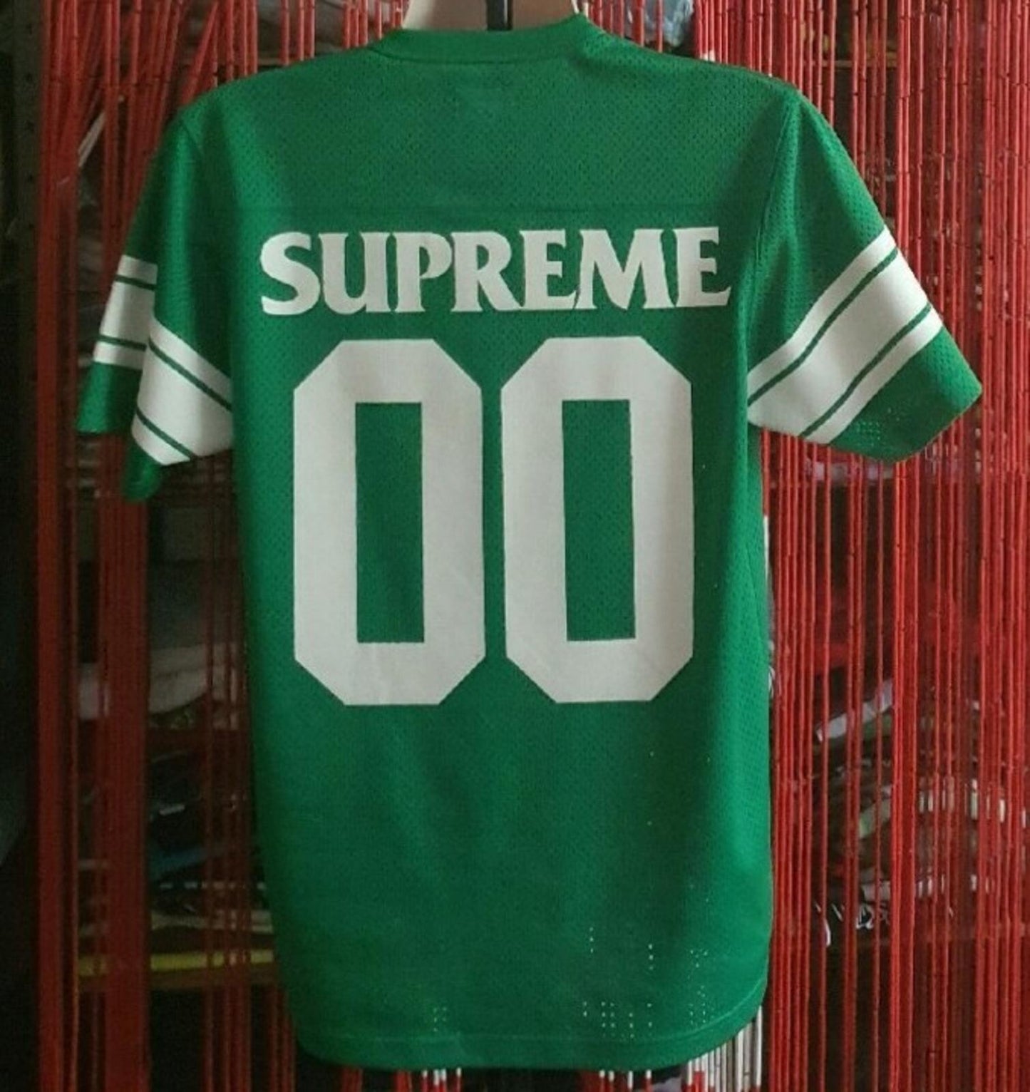 SS14 Supreme x Antihero Football Jersey Green Size M