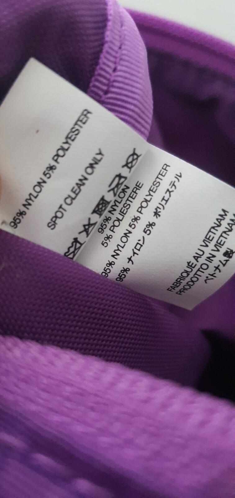 FW21 Supreme side bag Purple shoulder bum bag Water Resistant Violet