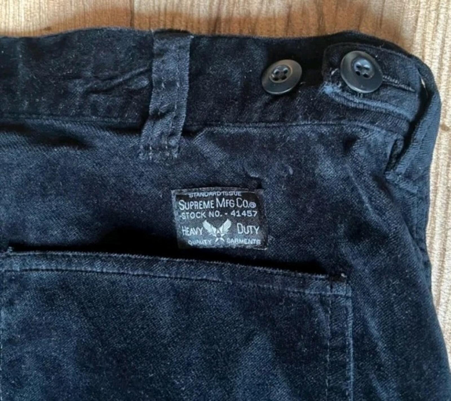 SS19 Supreme Velvet Flight Pant Black Größe 32