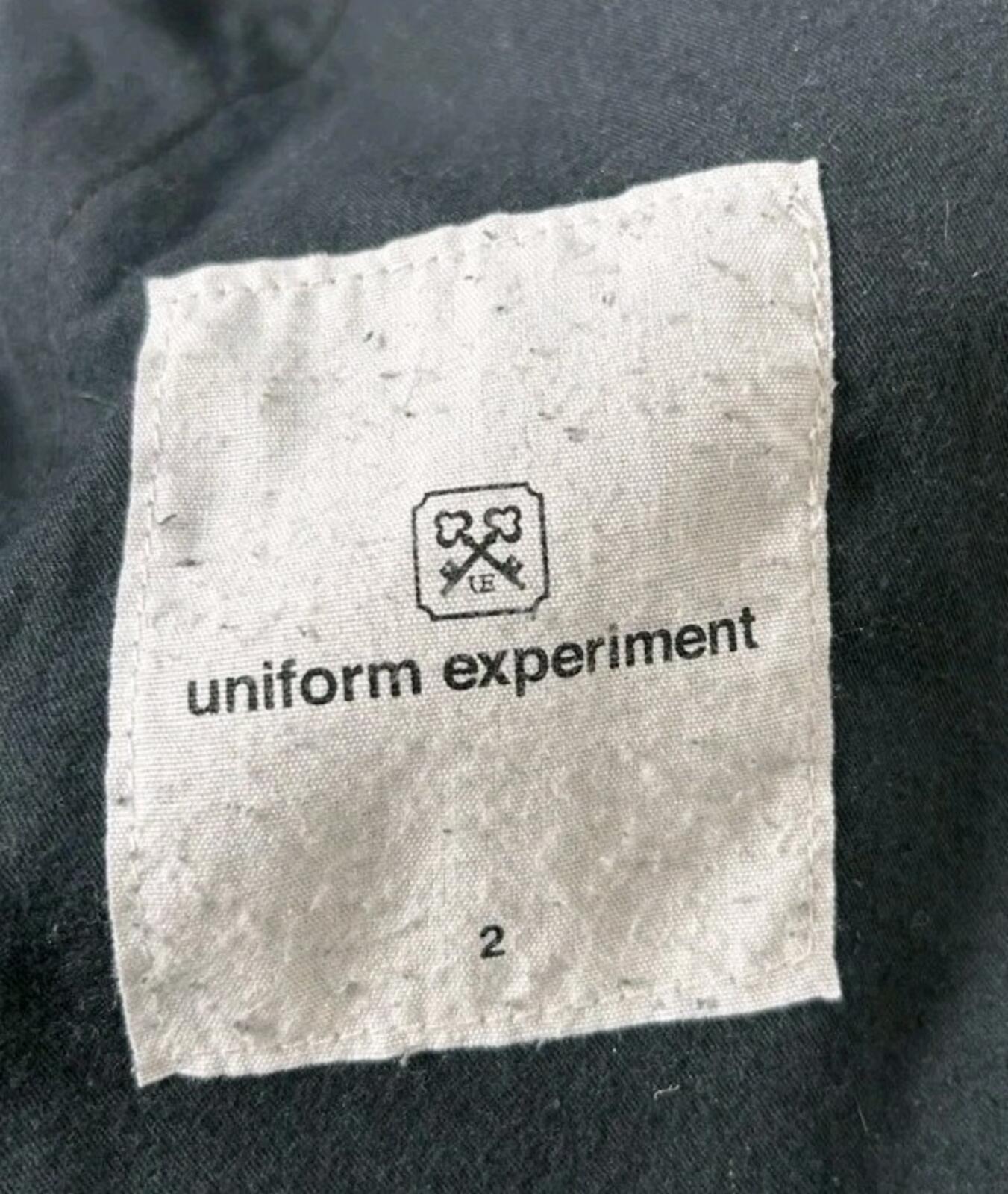 Uniform Experiment Trousers M Medium 2 Cotton Snake Skin Pants Japan Black Camo