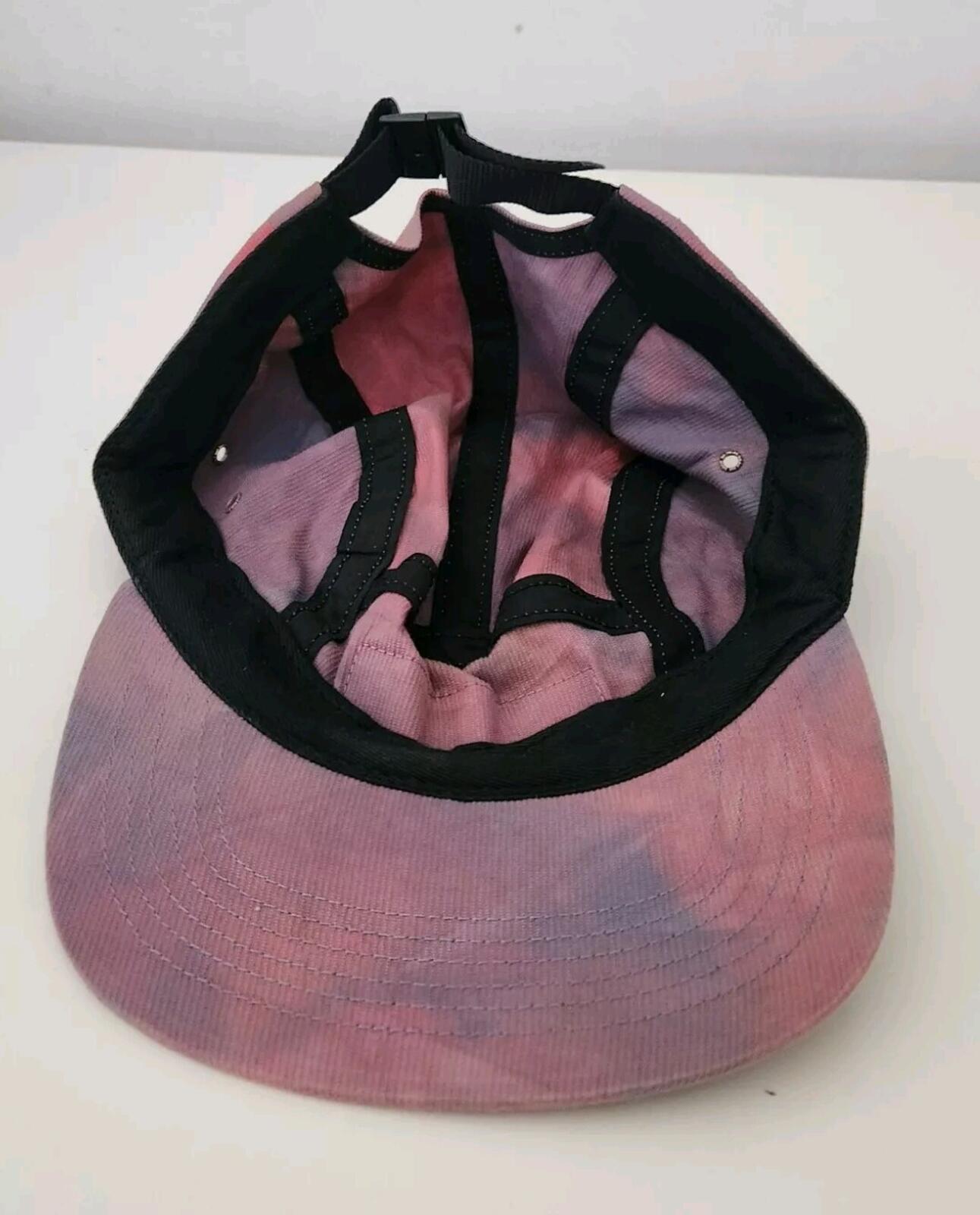SS16 Supreme Marbled camp cap Red hat box logo Made In U.S.A