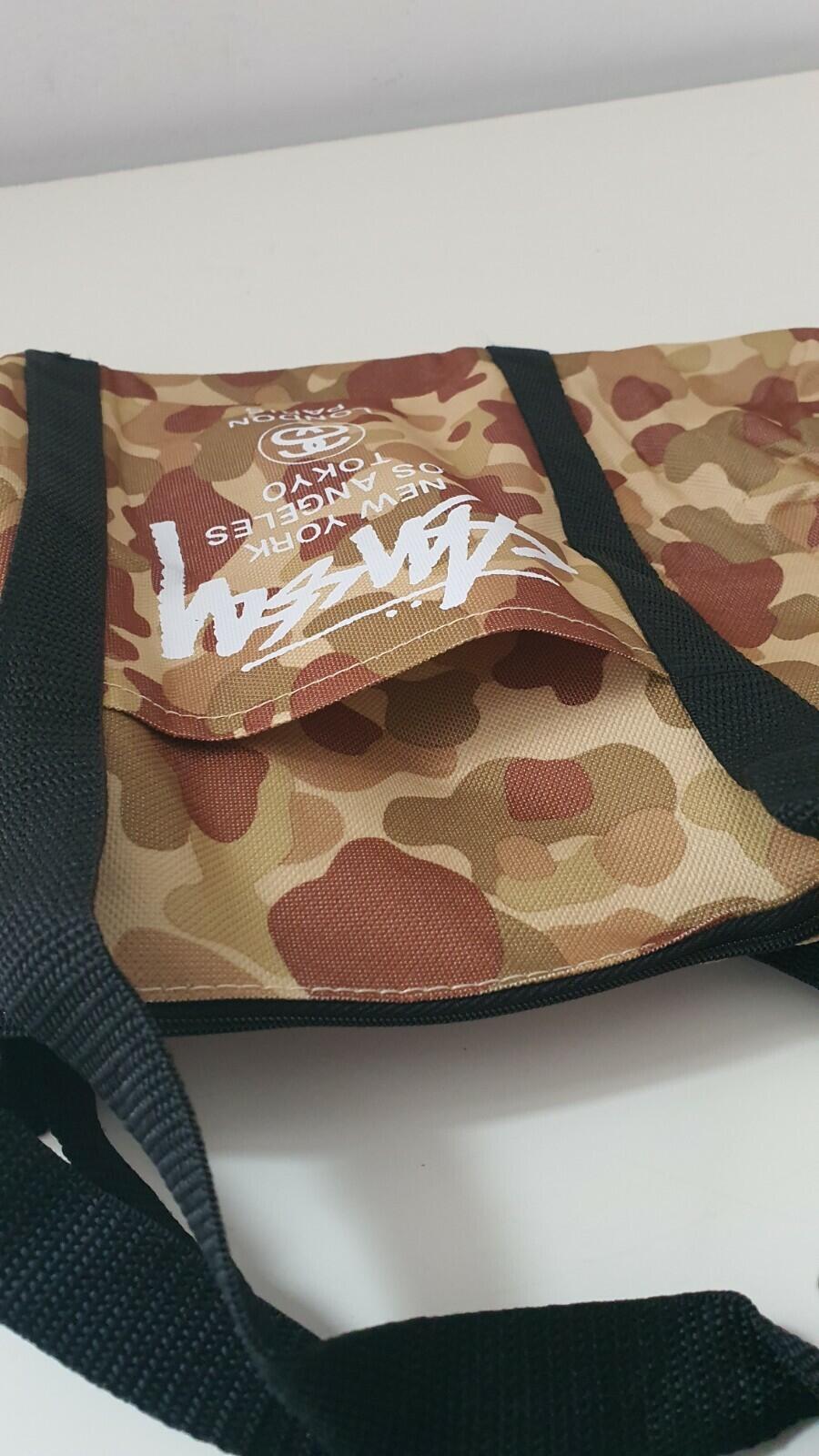 Stussy mini vintage duffle bag desert camo bag camouflage Very Rare