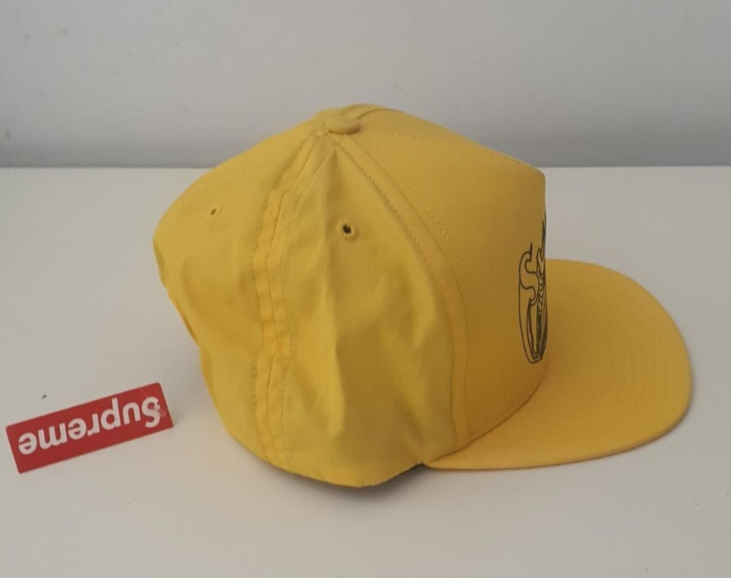 SS15 Supreme x Daniel Johnston 5-panel Cap Yellow