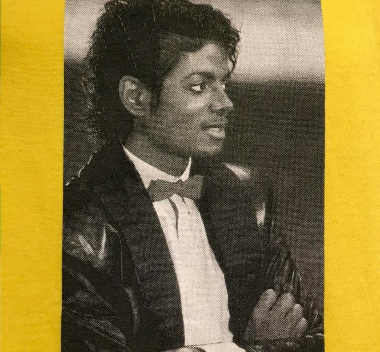 SS17 Supreme Michael Jackson Tee Yellow Tee M