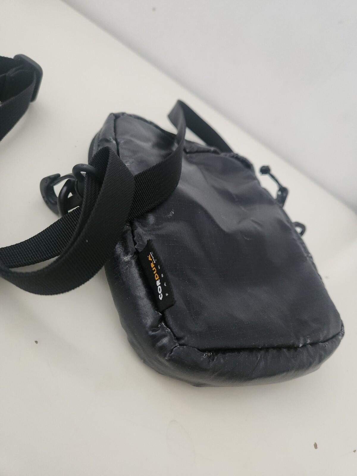 FW17 Supreme shoulder bag black Box Logo Cordura Fabric