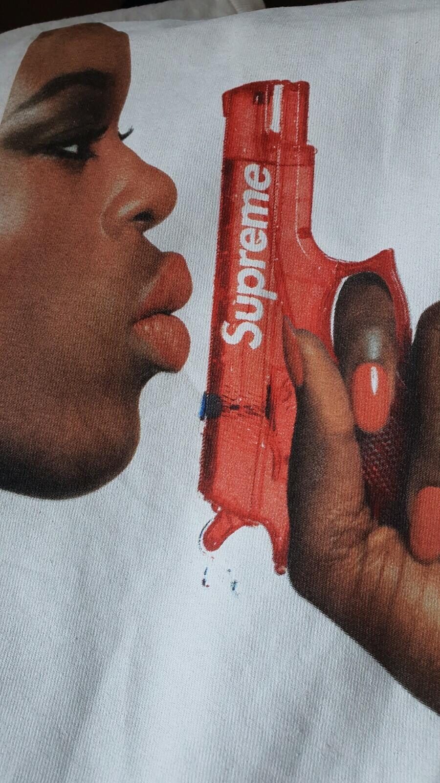 SS21 Supreme Water Pistol Tee Natural Size L