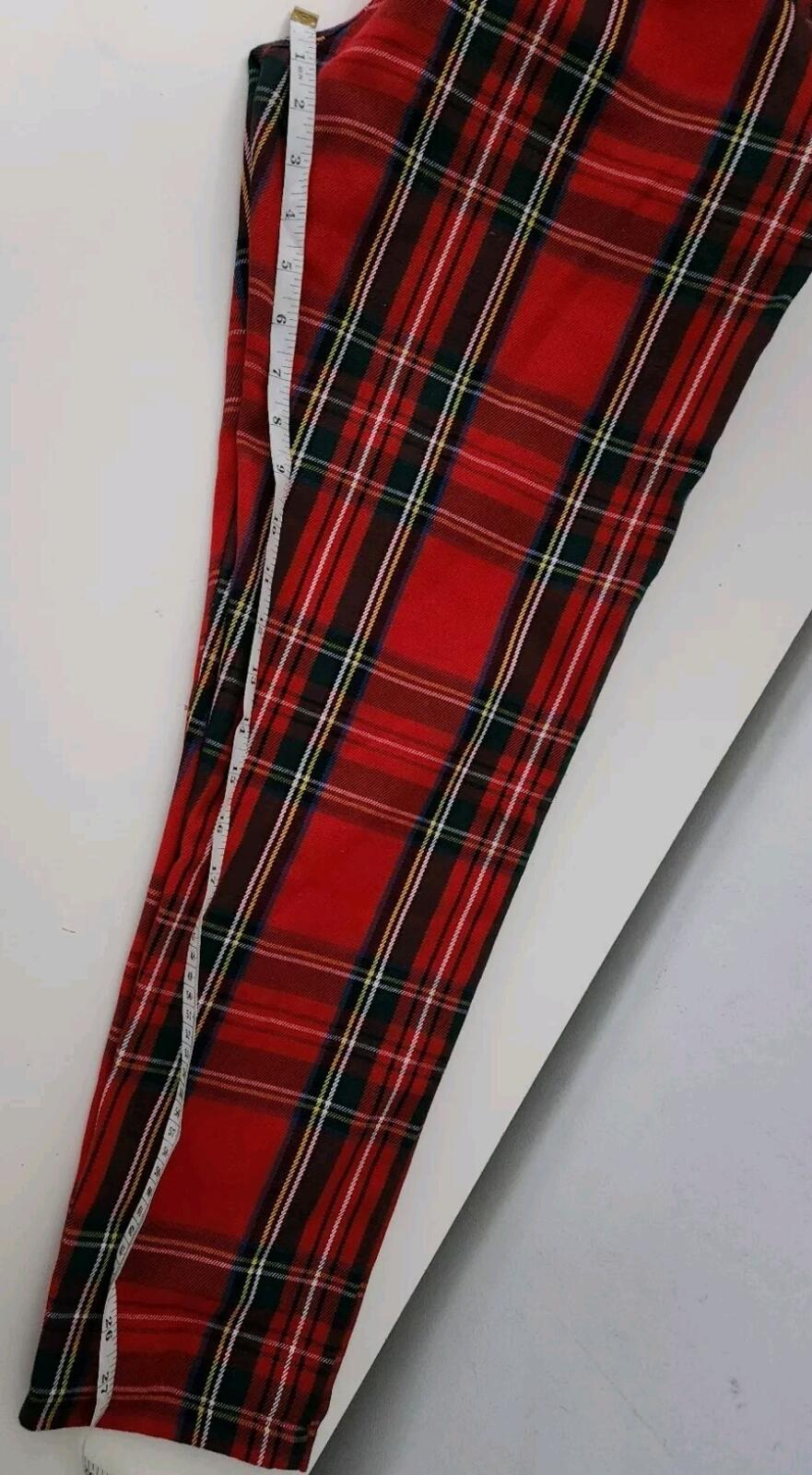 FW17 Supreme work pant Slim 32 Red Stewart Tartan Plaid trousers pants W32 L28