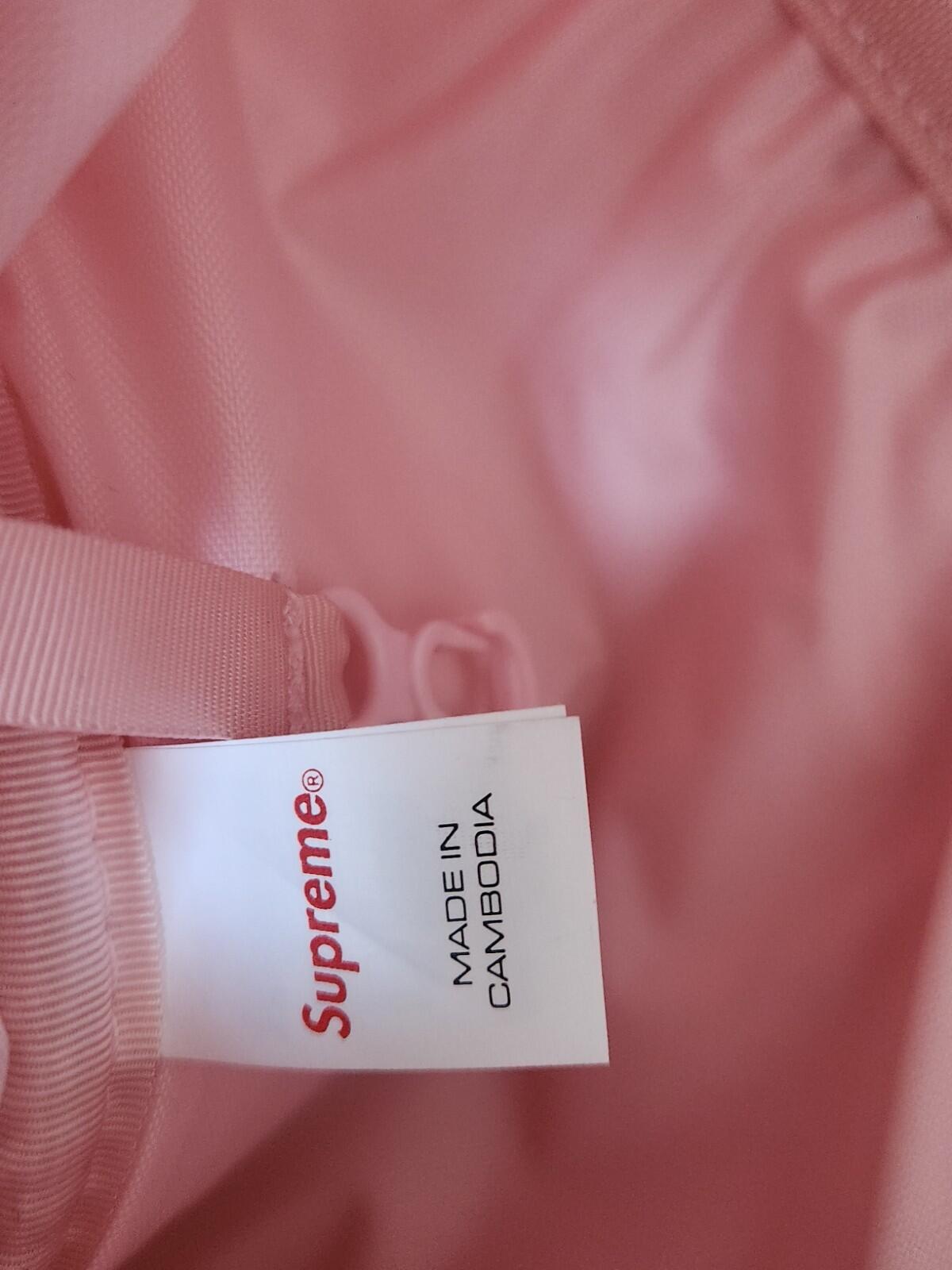 SS22 Supreme Sling Bag Pink Backpack Waist Shoulder Bag Water Resistant Used 1x