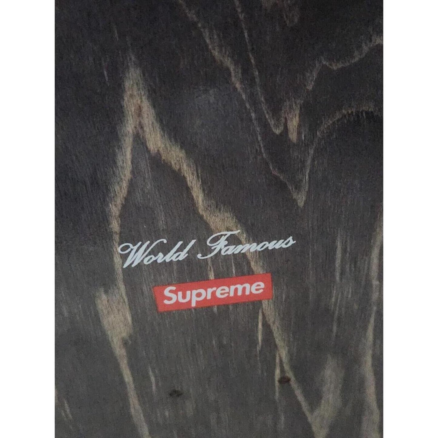 SS20 Supreme Distorted Logo Skateboard Skate Deck Size 8.5" x 32.25
