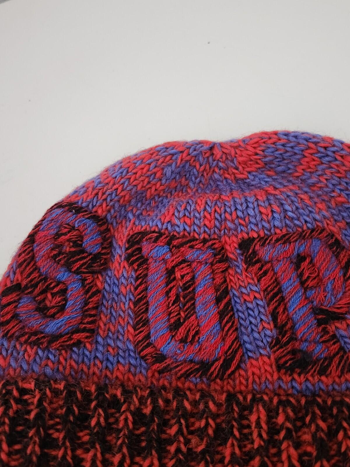FW23 Supreme Twist beanie Red Hat Wool Acrylic