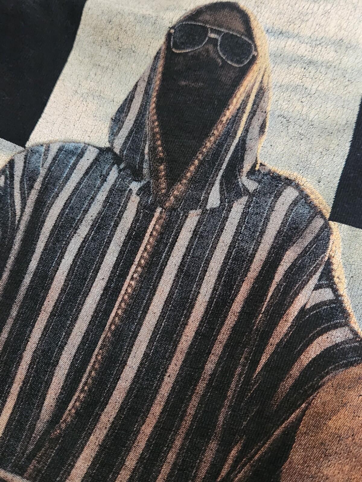 FW12 Supreme x Stax Isaac Hayes Black Moses Tee M Medium T-shirt Vintage 2012