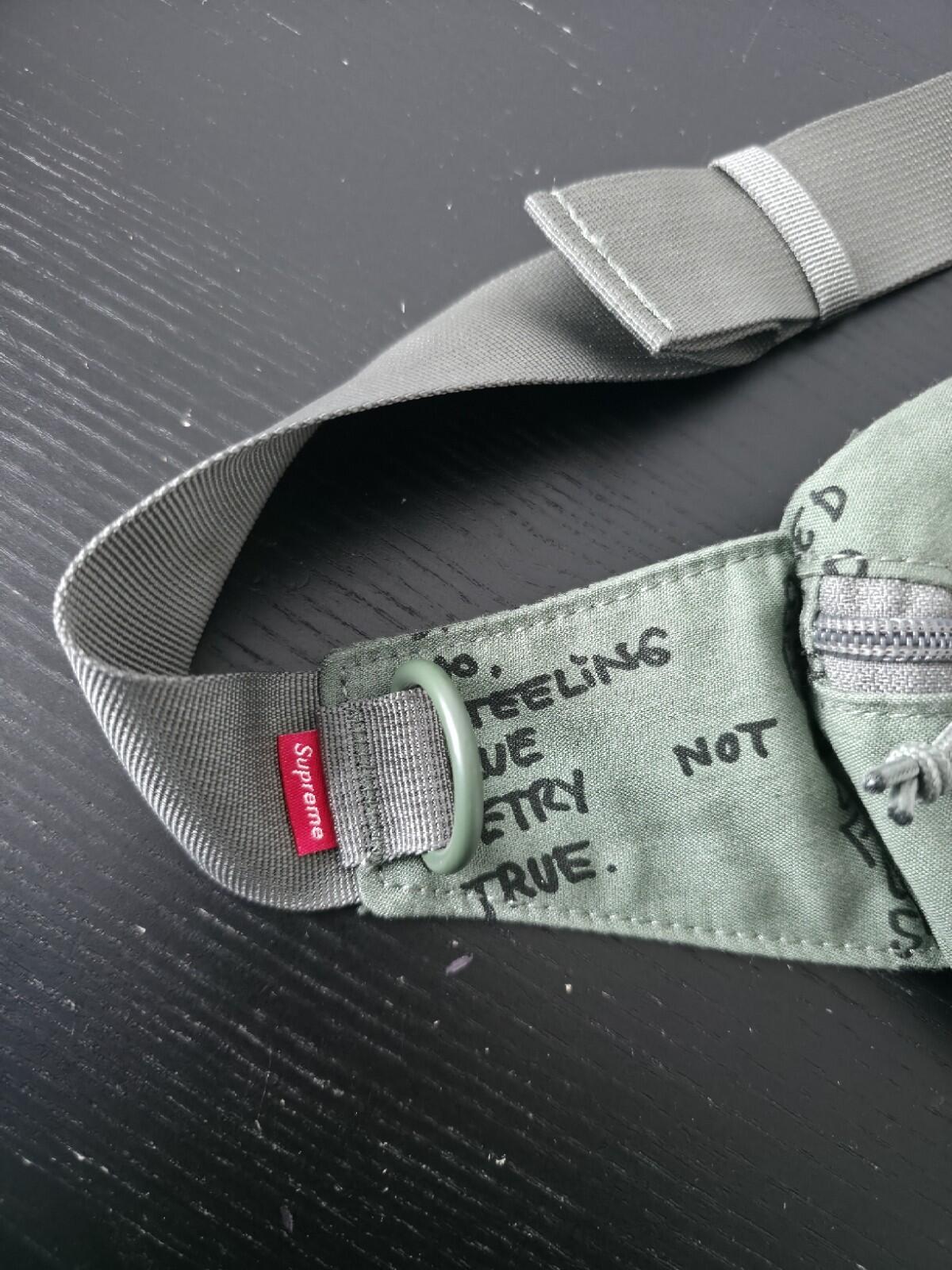 SS23 Supreme Field Waist Bag Olive Gonz Water Resistant