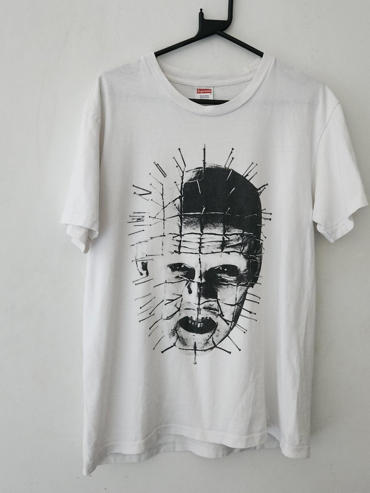 Camiseta Blanca Talla M Mediana SS18 Supreme Hellraiser Pinhead