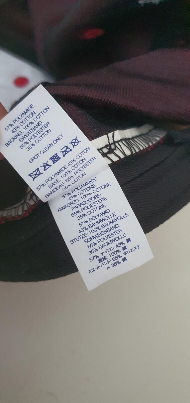 Gorra SS22 Supreme Raffia S Logo 6 Paneles Roja