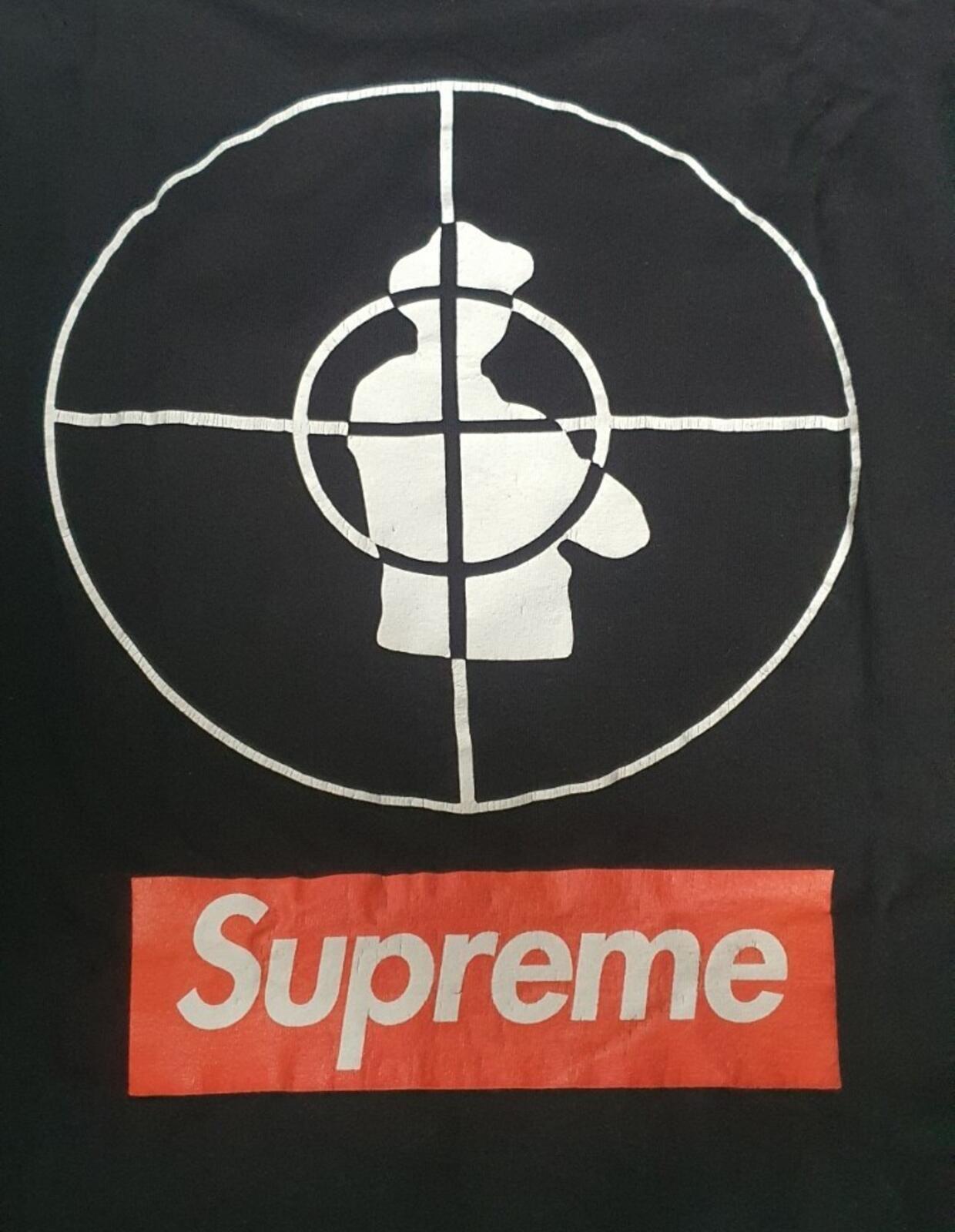 SS06 Supreme x Public Enemy Tee Black Size L